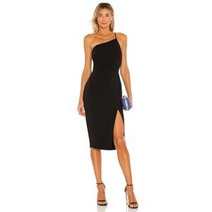 Lovers + Friends Lazo Midi Dress in Black - NWT sz XS